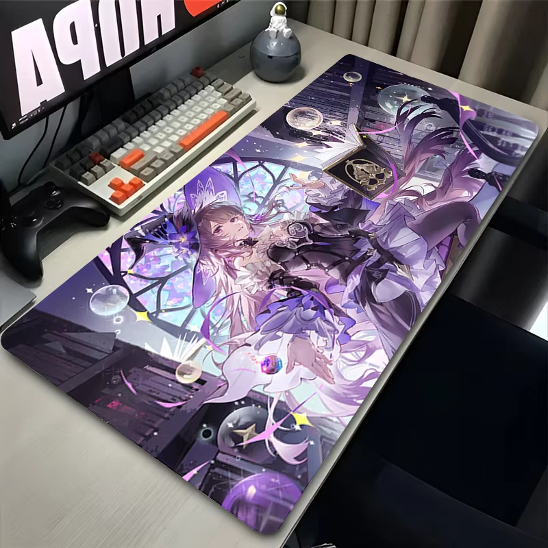 Laptop Accessories Cool - Mouse Pad Kawaii Magic Anime Girl