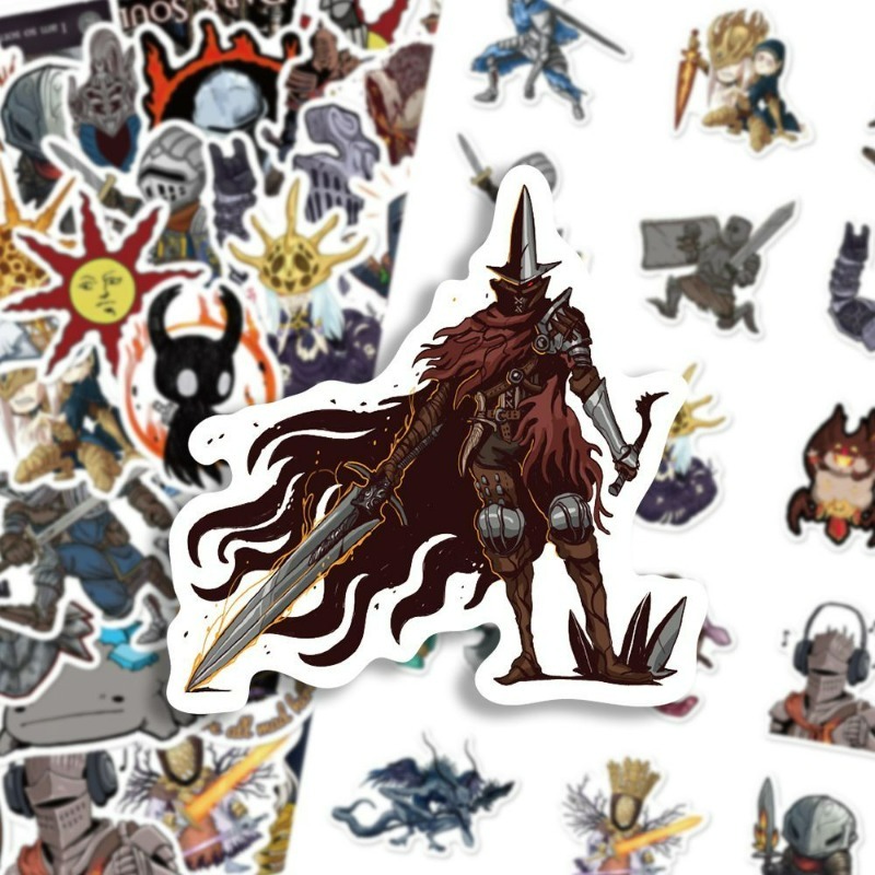 50pcs Dark Souls Waterproof Vi - Laptop Accessories Cool ulasan dan harga