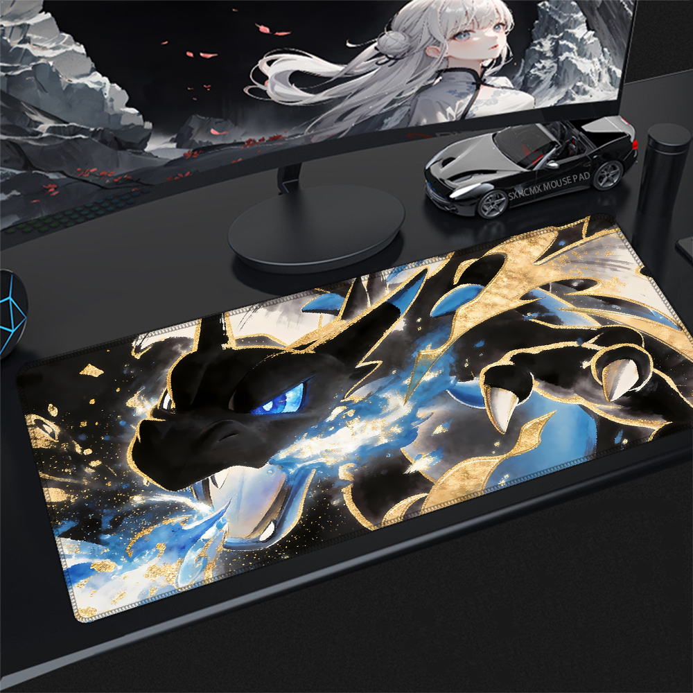 Gaming Mouse Pad Charizard XXL - Laptop Accessories Cool ulasan dan harga