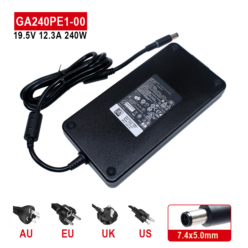 240W 19.5V 12.3A 7.4*5.0mm ADP - Laptop Accessories Dell ulasan dan harga