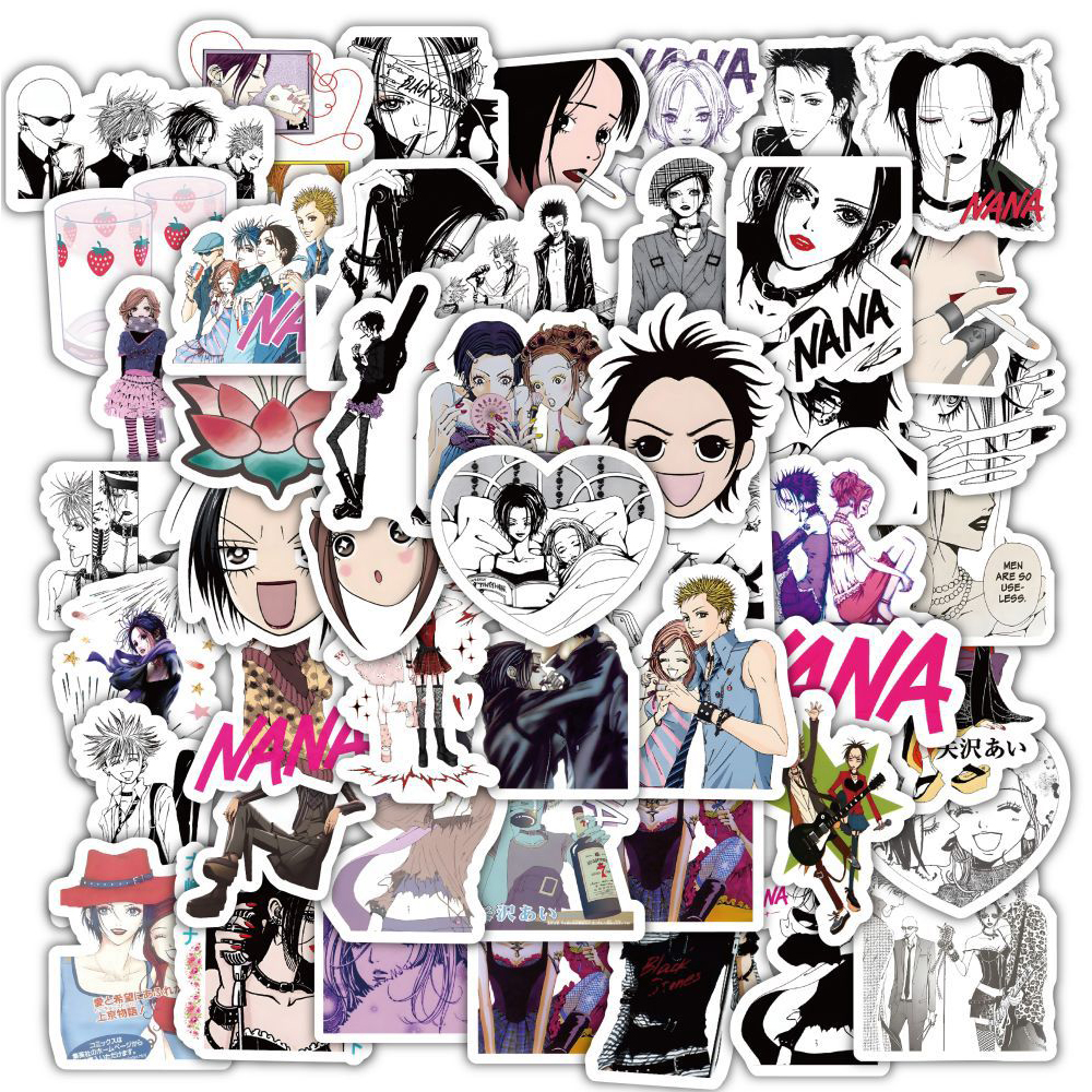 60PCS Anime NANA Stickers Cool - Laptop Accessories Cool ulasan dan harga
