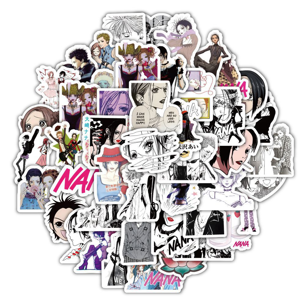 60PCS Anime NANA Stickers Cool - Laptop Accessories Cool ulasan dan harga