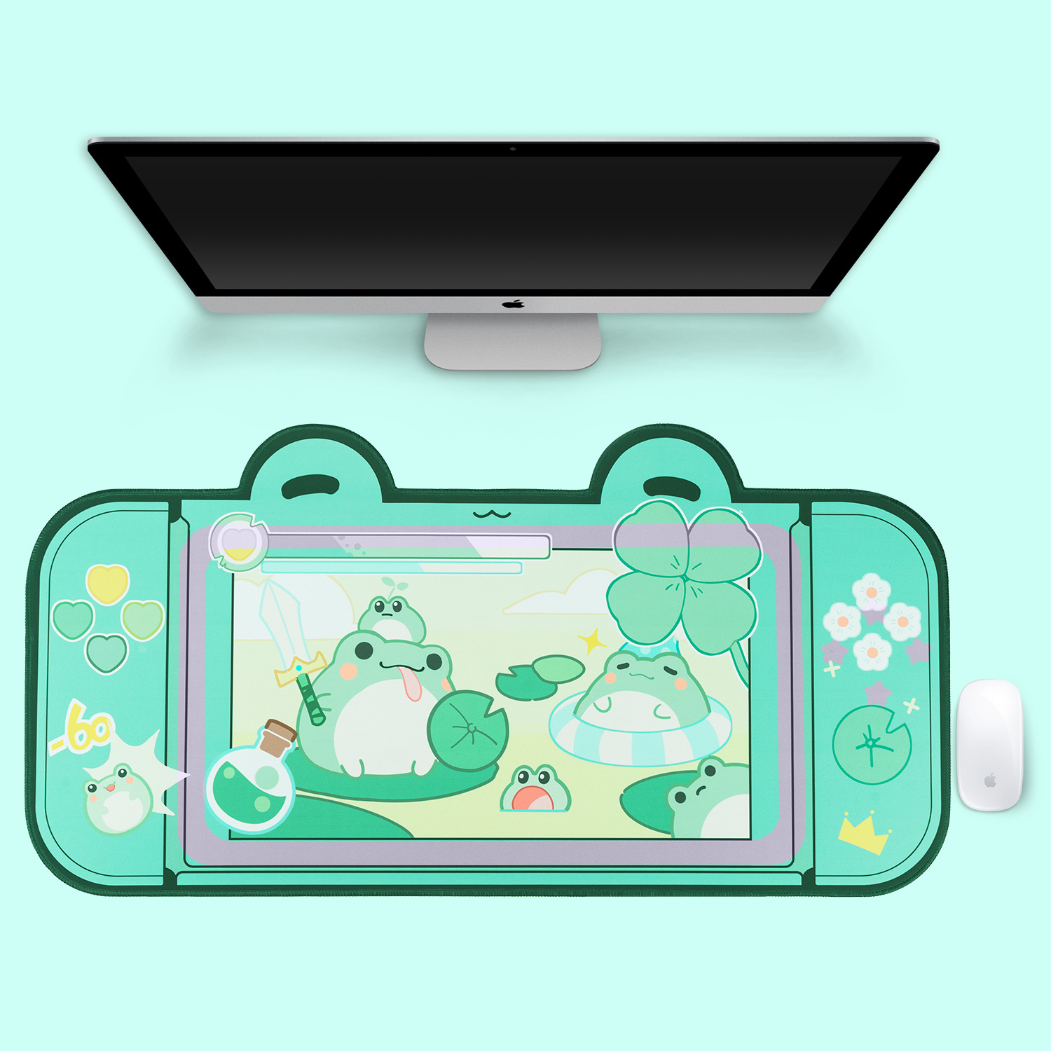 Extra Large Kawaii Gaming Mous - Laptop Accessories Gaming ulasan dan harga