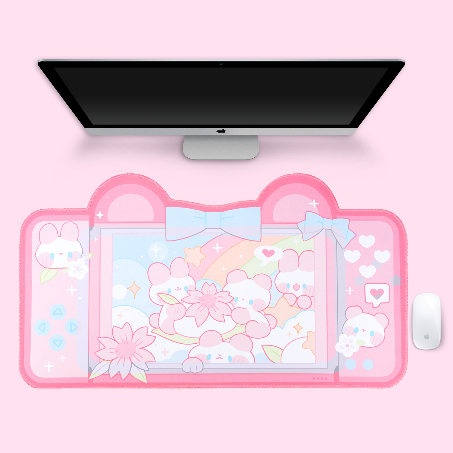 Extra Large Kawaii Gaming Mous - Laptop Accessories Gaming ulasan dan harga