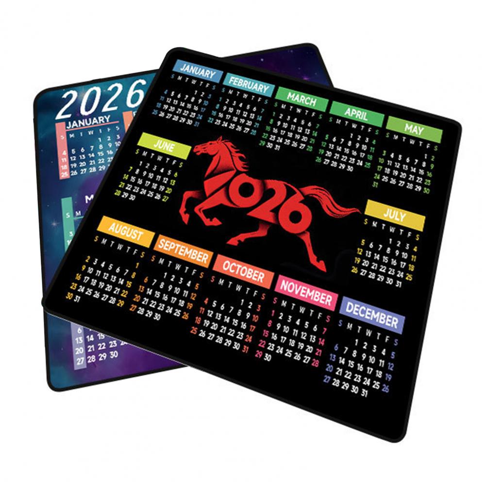 2026 Calendar Mouse Pad Waterp - Laptop Accessories Gaming ulasan dan harga