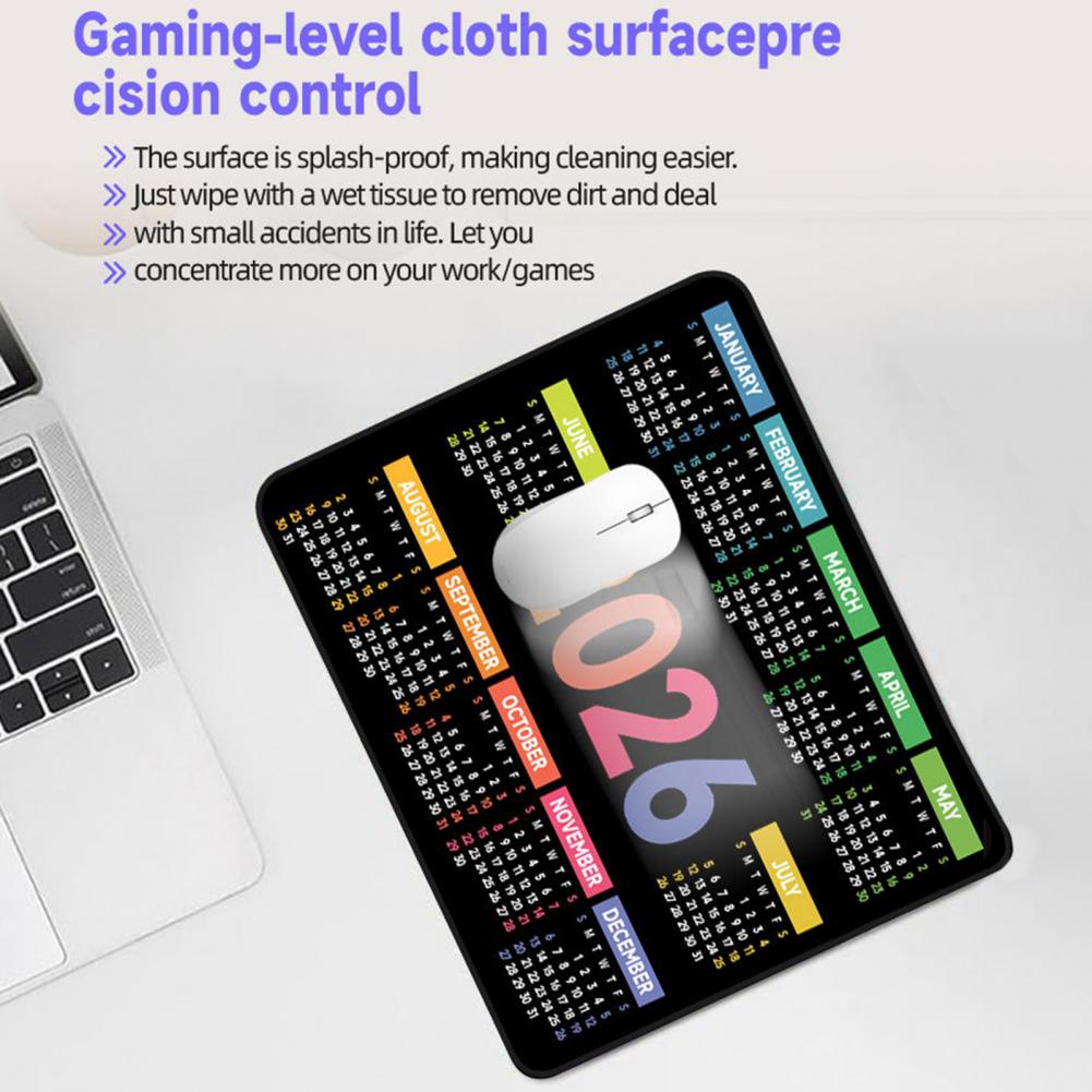 2026 Calendar Mouse Pad Waterp - Laptop Accessories Gaming ulasan dan harga