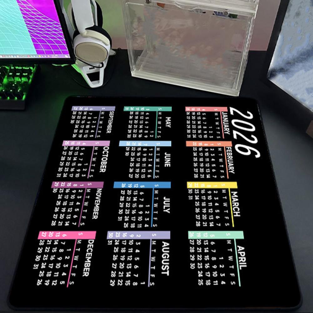 2026 Calendar Mouse Pad Waterp - Laptop Accessories Gaming ulasan dan harga