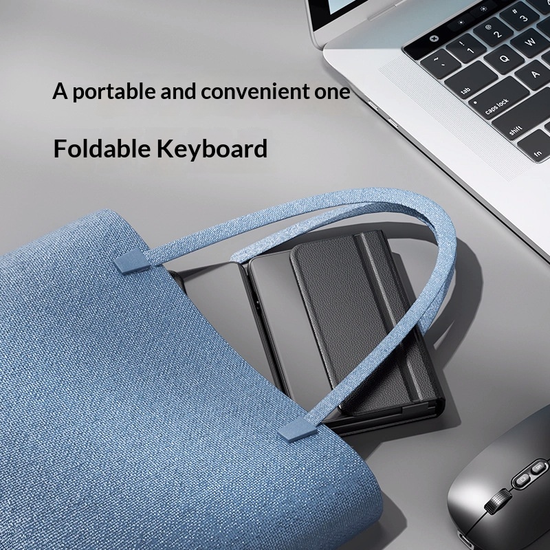 Mengzu Tri Fold Wireless Bluet - Laptop Accessories Gaming ulasan dan harga
